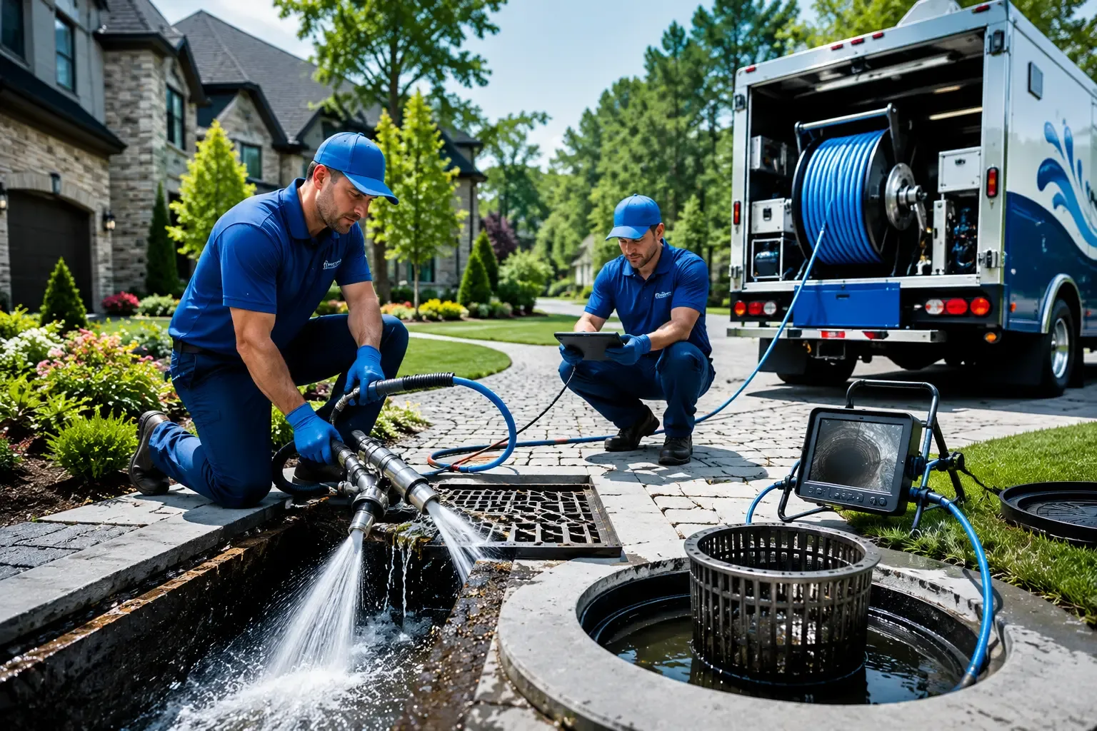 Local outdoor drain cleaning professionals in Glens Falls, NY